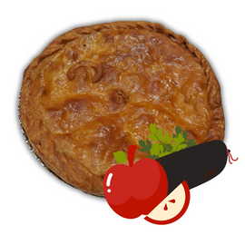Morcilla con Manzana