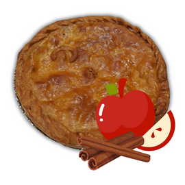 Empanada de manzana y canela